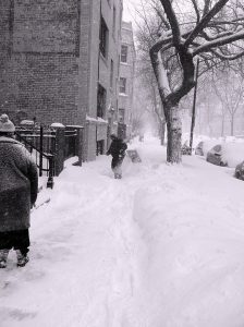 During a Winter Storm it is important to get ahead to prevent slips, trips and falls on ice. 