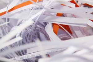 To prevent a Small Business Data Breach make sure your employees shred everything that could be used in a cyber attack. 